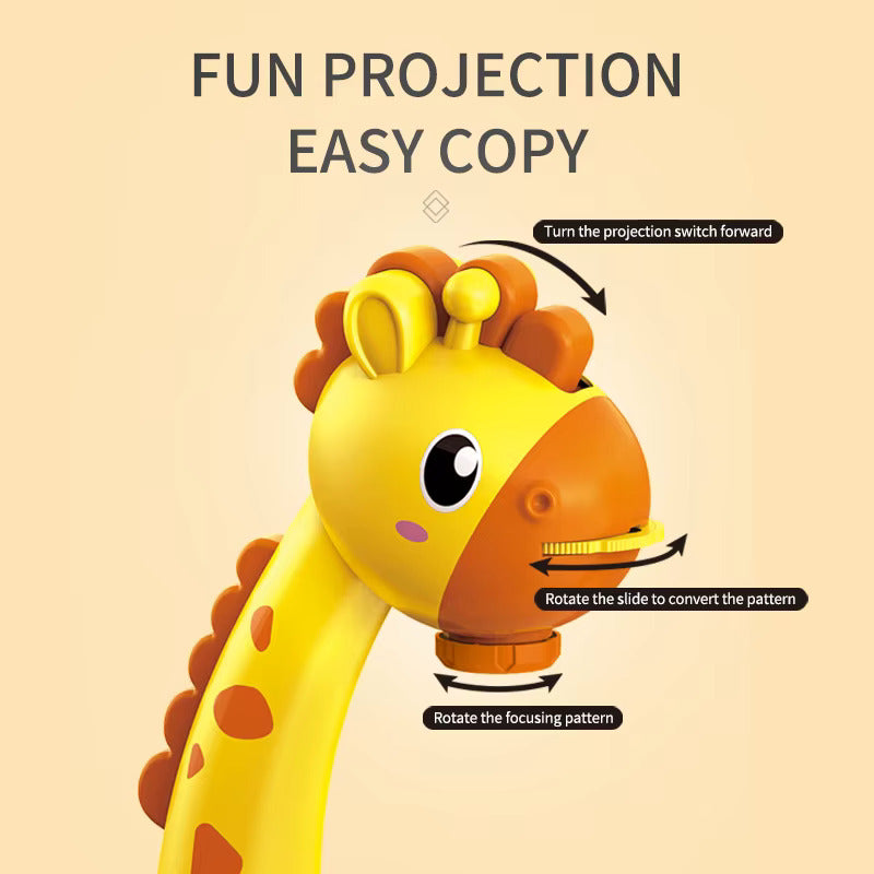 LED Projector Kids, Painting Board, Toys Art Painting, Table Desk Educational And  Learning Toy