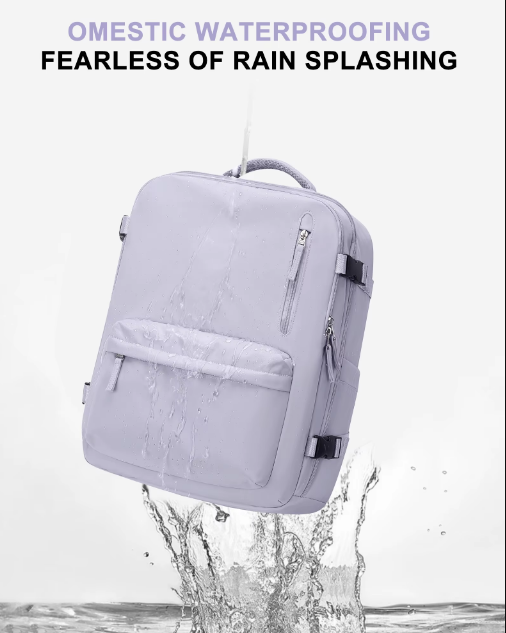 Travel Backpack 43x30x20, Carry on Luggage, Waterproof Backpack, USB Port, Men Women's Bag