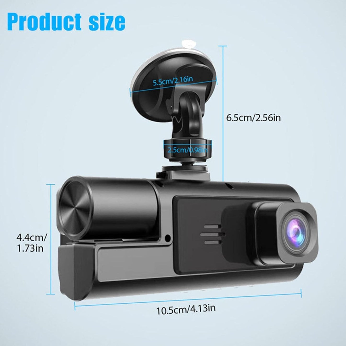 HD 1080P Dash Cam For Car, Night Vision, G-Sensor